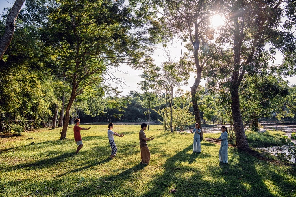 Chăm sóc sức khỏe bằng thiền và yoga trong những điểm nghỉ dưỡng đẳng cấp