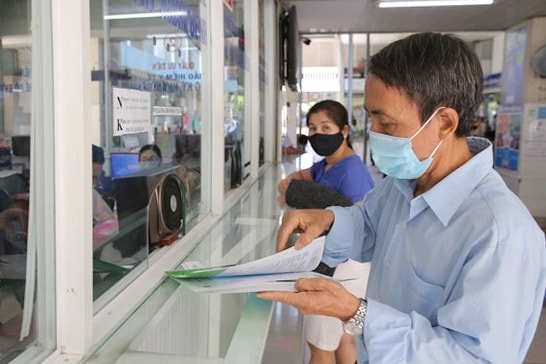 Khám chữa bệnh BHYT tại Bệnh viện Thống Nhất (TP HCM). Ảnh: Hoàng Triều