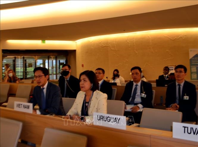  Hội đồng Nhân quyền Liên hợp quốc (LHQ) đã tổ chức Phiên Thảo luận thường niên về Quyền phụ nữ tại Geneva, Thụy Sĩ.  