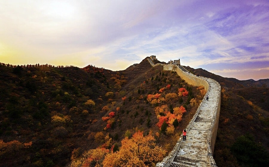 Vạn Lý Trường Thành cách Cổ Bắc 100km