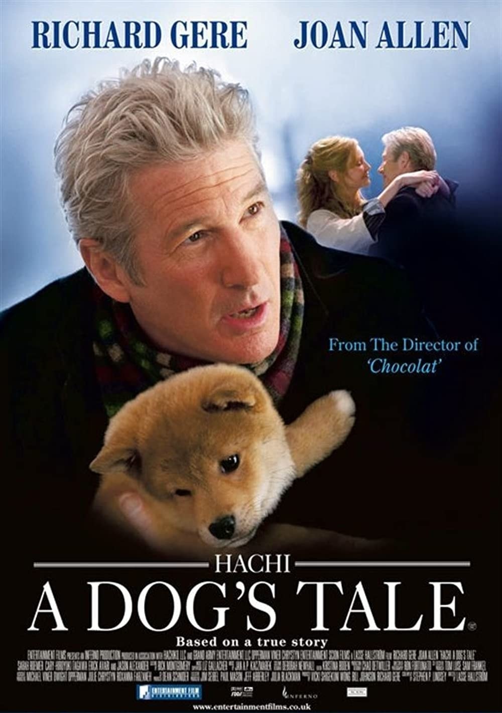 Hollywood đã chuyển thể câu chuyện của Hachiko vào bộ phim điện ảnh do nam tài tử Richard Gere thủ vai giáo sư