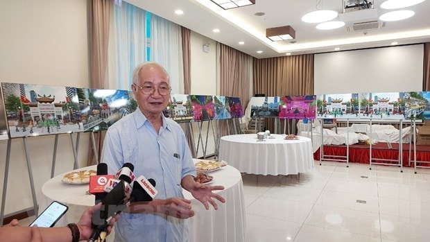 Phó Chủ tịch Hội Quy hoạch phát triển đô thị Việt Nam, tiến sỹ-kiến trúc sư Đào Ngọc Nghiêm. (Ảnh: Minh Thu/Vietnam+)