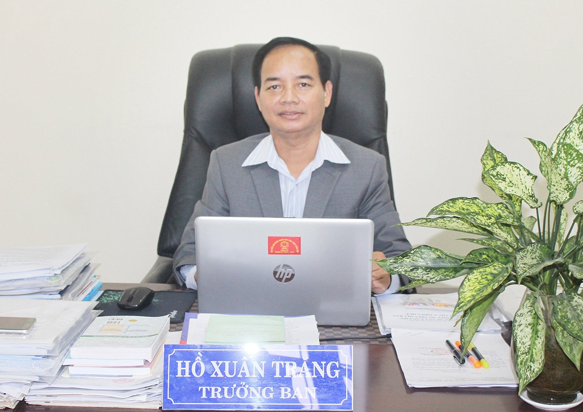 Ông Hồ Xuân Trăng, Trưởng Ban Dân tộc tỉnh Thừa Thiên Huế 