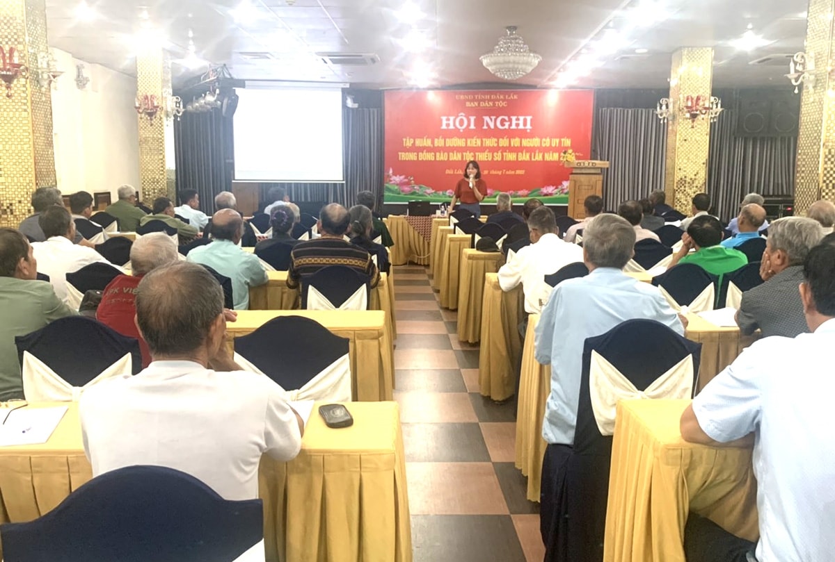 Toàn cảnh Hội nghị tập huấn