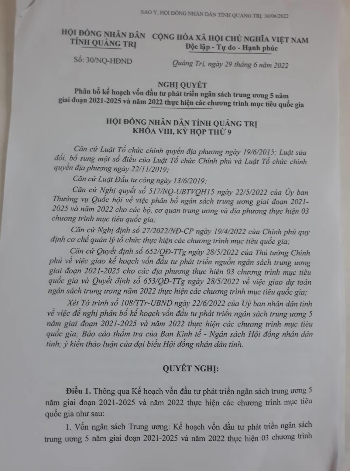 Ngân sách được phân bổ chi tiết, cụ thể là động lực lớn để các địa phương triển khai thực hiện Chương trình MTQG