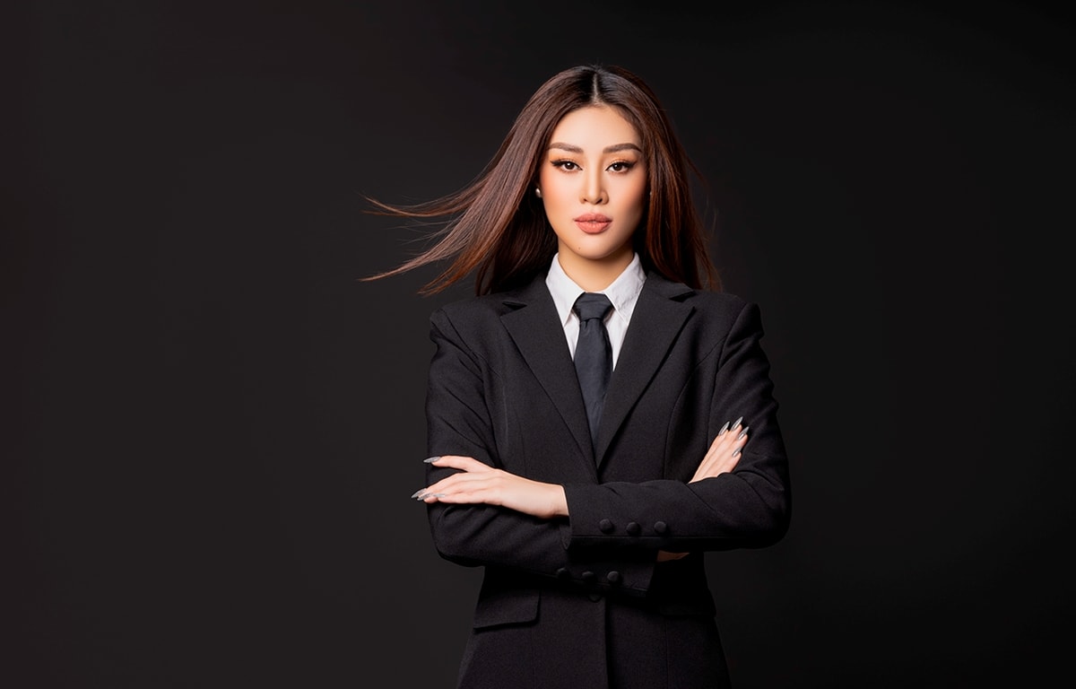 Hình ảnh mới nhất của Khánh Vân trong vai trò nữ doanh nhân. (Ảnh: CTV/Vietnam+) Hình ảnh mới nhất của Khánh Vân trong vai trò nữ doanh nhân. (Ảnh: CTV/Vietnam+)