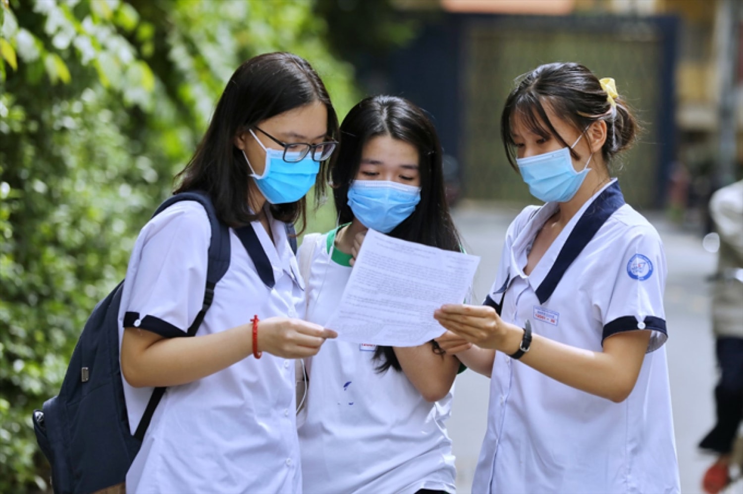 Nếu thí sinh thấy điểm thi tốt nghiệp THPT của mình chưa đúng có thể nộp đơn phúc khảo bài thi trong thời gian từ 24/7 đến 3/8/2022 . Ảnh minh hoạ