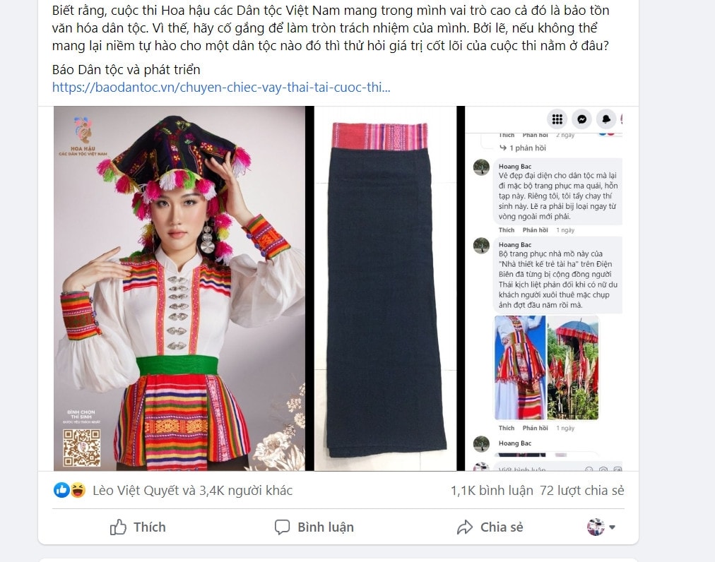 Các bài viết của Báo Dân tộc và Phát triển được độc giả theo dõi, chia sẻ. Cho thấy trách nhiệm của mỗi người trong việc bảo vệ hình ảnh, văn hóa của các dân tộc