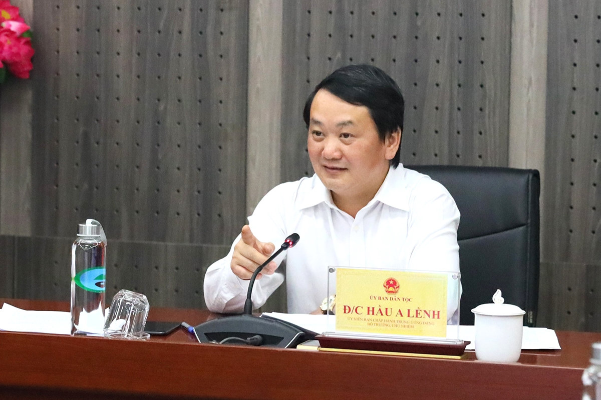 Bộ trưởng, Chủ nhiệm Uỷ ban Dân tộc Hầu A Lềnh nhấn mạnh, Chương trình hành động phải giải quyết được mục tiêu đặt ra, đáp ứng mong mỏi của đồng bào DTTS Bộ trưởng, Chủ nhiệm Uỷ ban Dân tộc Hầu A Lềnh nhấn mạnh, Chương trình hành động phải giải quyết được mục tiêu đặt ra, đáp ứng mong mỏi của đồng bào DTTS