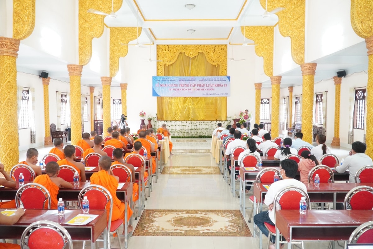Quang cảnh Lễ khai giảng