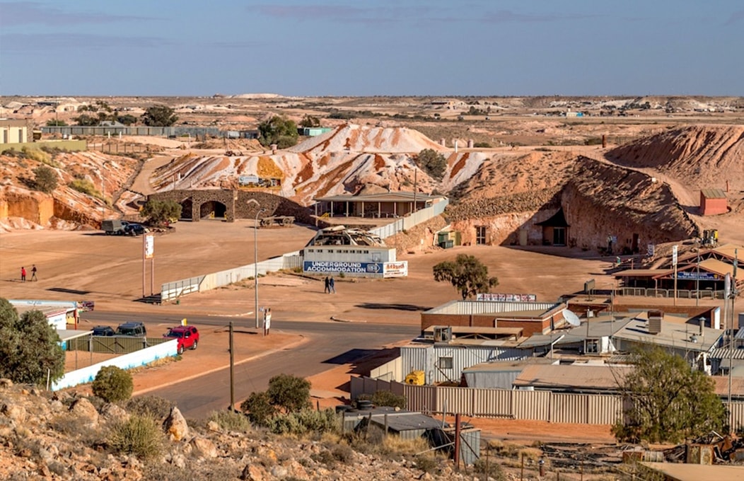 Thị trấn Coober Pedy tại Nam Úc (Nguồn: The Big Bus tour and travel guide/South Ausstralia)
