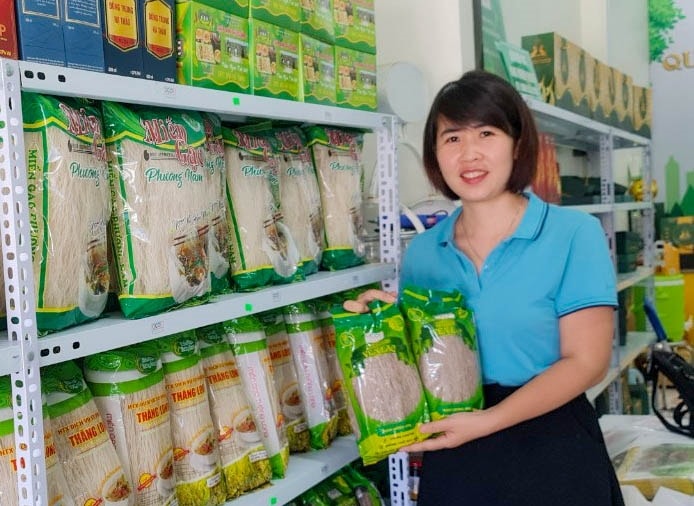 Miến dong Yên Lạc đạt sản phẩm OCOP 3 sao cấp tỉnh được tiêu thụ đi các tỉnh Đồng Nai, Bình Dương, Kon Tum…