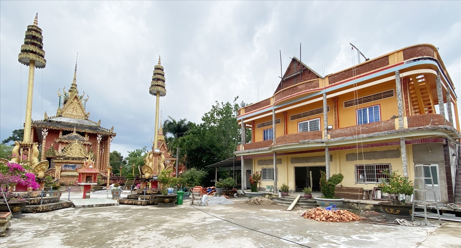 Chùa Rạch Giồng, cơ sở nuôi chứa cán bộ cách mạng vừa được công nhận Di tích lịch sử cấp tỉnh