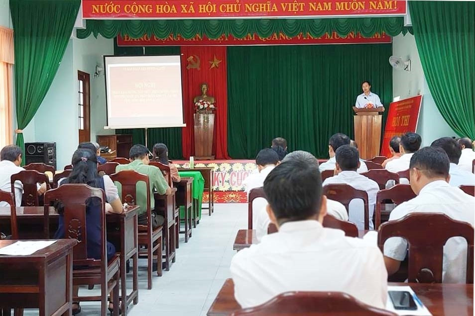 Quang cảnh Hội nghị tập huấn