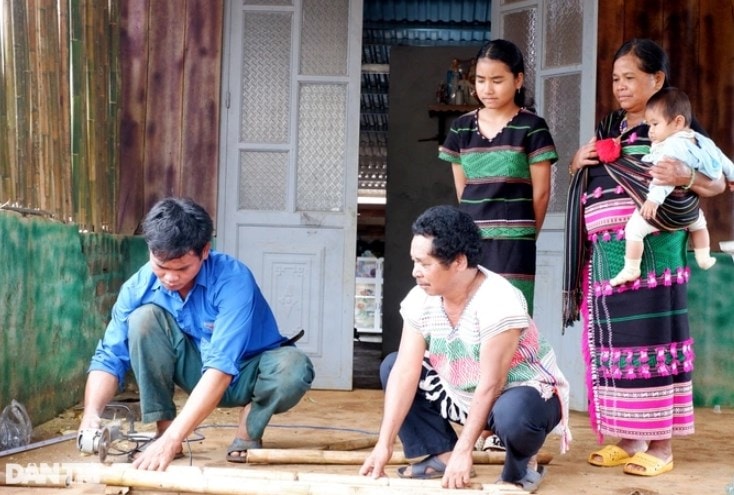 Người dân đã được hỗ trợ đầu tư chỉnh trang nhà cửa, không gian sân vườn