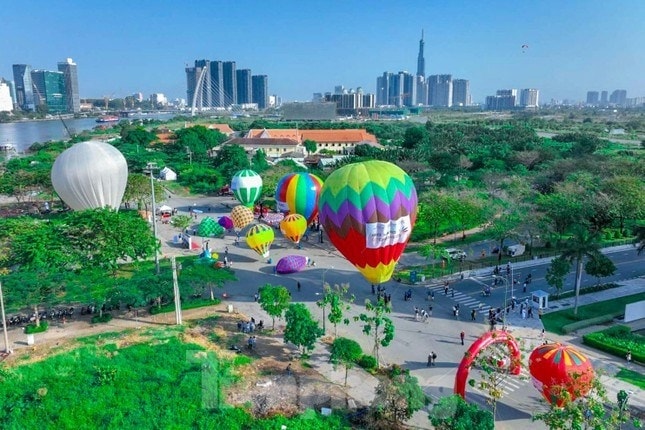 TP. Hồ Chí Minh sẽ thả khinh khí cầu trong dip Quốc khánh 2/9