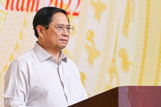 Thủ tướng Phạm Minh Chính: Tổng kiểm tra, rà soát trên toàn quốc; ngăn chặn, đẩy lùi và chấm dứt hậu quả chết người do chủ quan gây cháy nổ - Ảnh: VGP/Nhật Bắc
