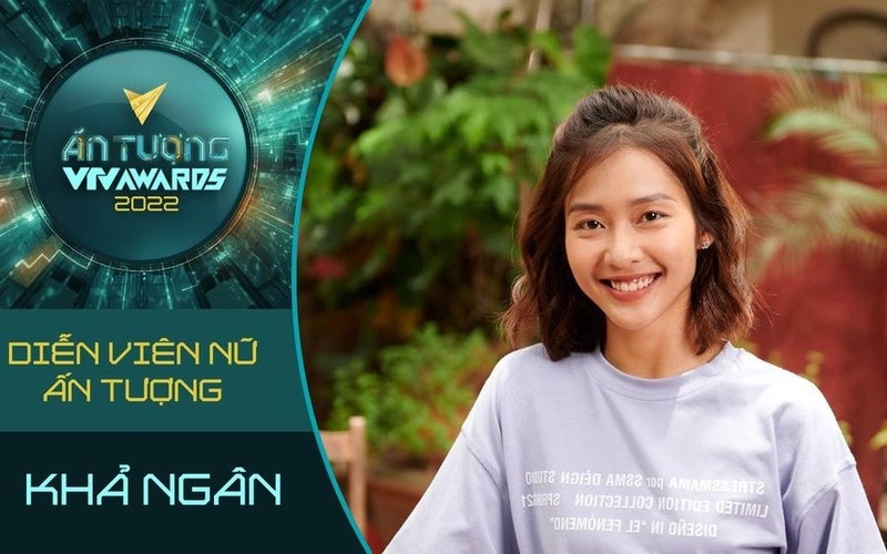 Nữ diễn viên Khả Ngân lần đầu có mặt trong danh sách đề cử. (Ảnh: VTV)