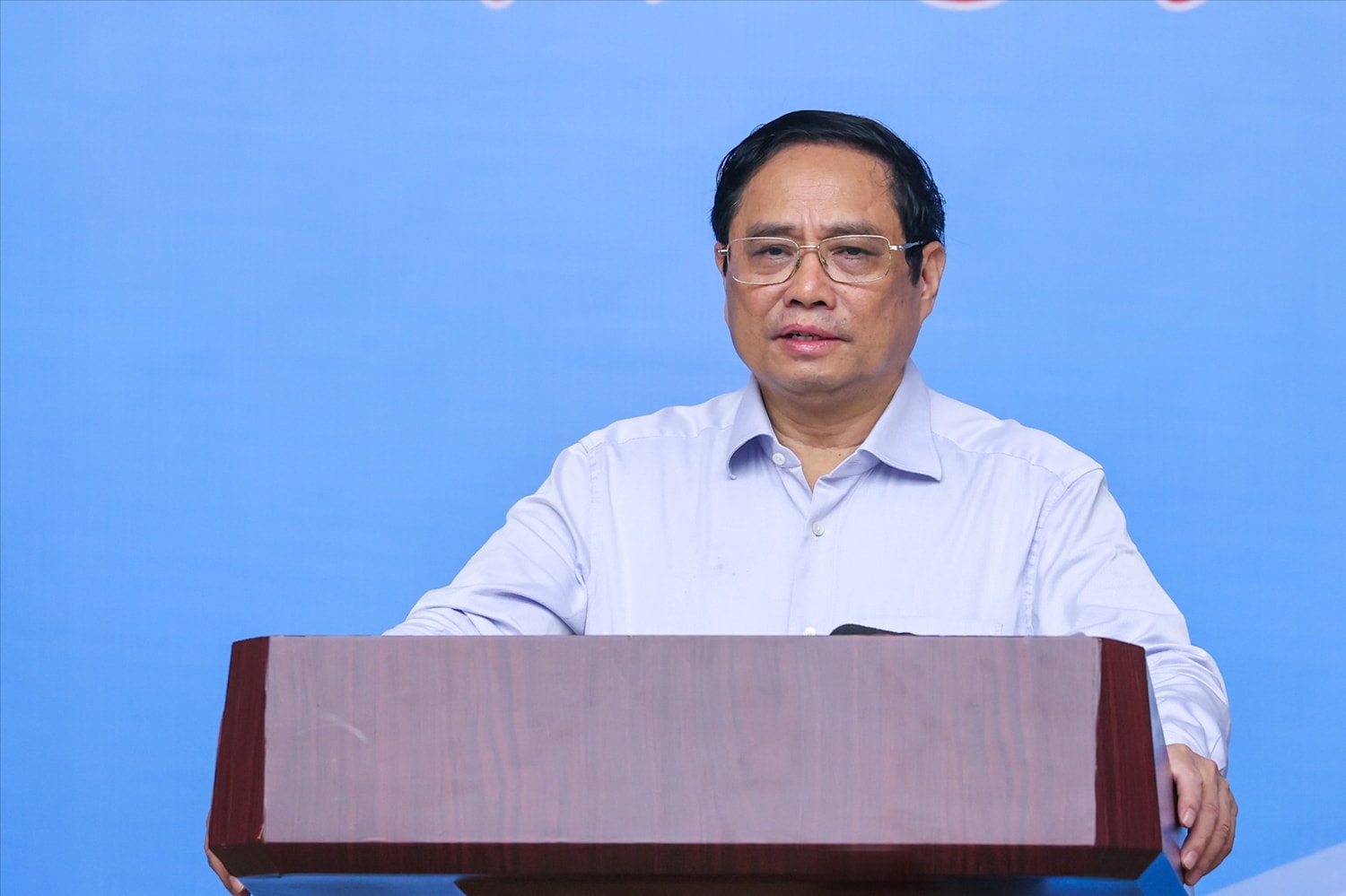 Thủ tướng Chính phủ Phạm Minh Chính chủ trì Hội nghị (Ảnh VGP) Thủ tướng Chính phủ Phạm Minh Chính chủ trì Hội nghị (Ảnh VGP)