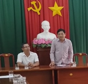 Ông Thạch Mu Ni, Phó Trưởng Ban Dân tộc tỉnh Trà Vinh chia sẻ tại buổi Gặp mặt Ông Thạch Mu Ni, Phó Trưởng Ban Dân tộc tỉnh Trà Vinh chia sẻ tại buổi Gặp mặt