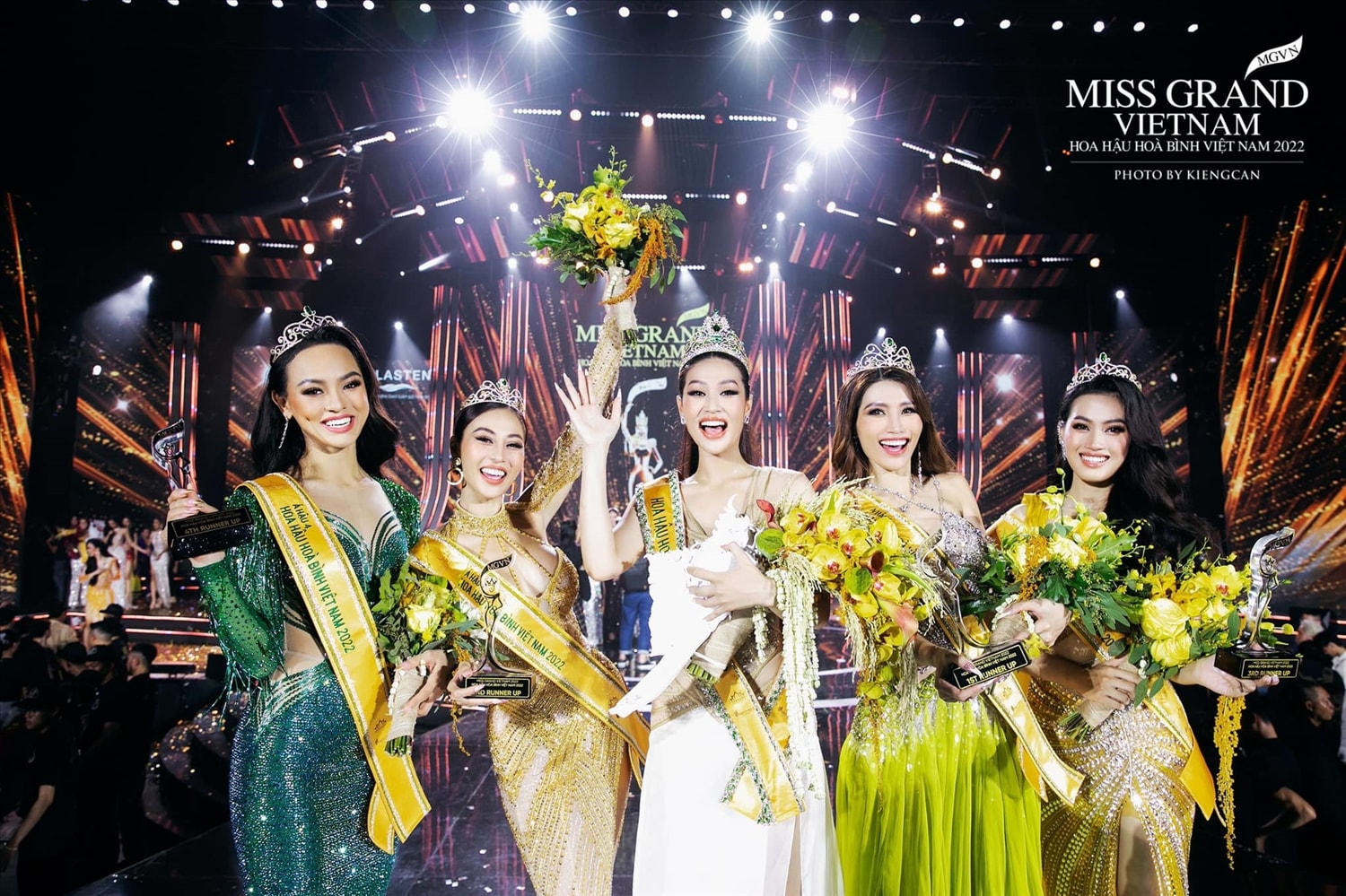 Hoa hậu và các Á hậu của Miss Grand Vietnam 2022. (Nguồn: Miss Grand Vietnam) Hoa hậu và các Á hậu của Miss Grand Vietnam 2022. (Nguồn: Miss Grand Vietnam)