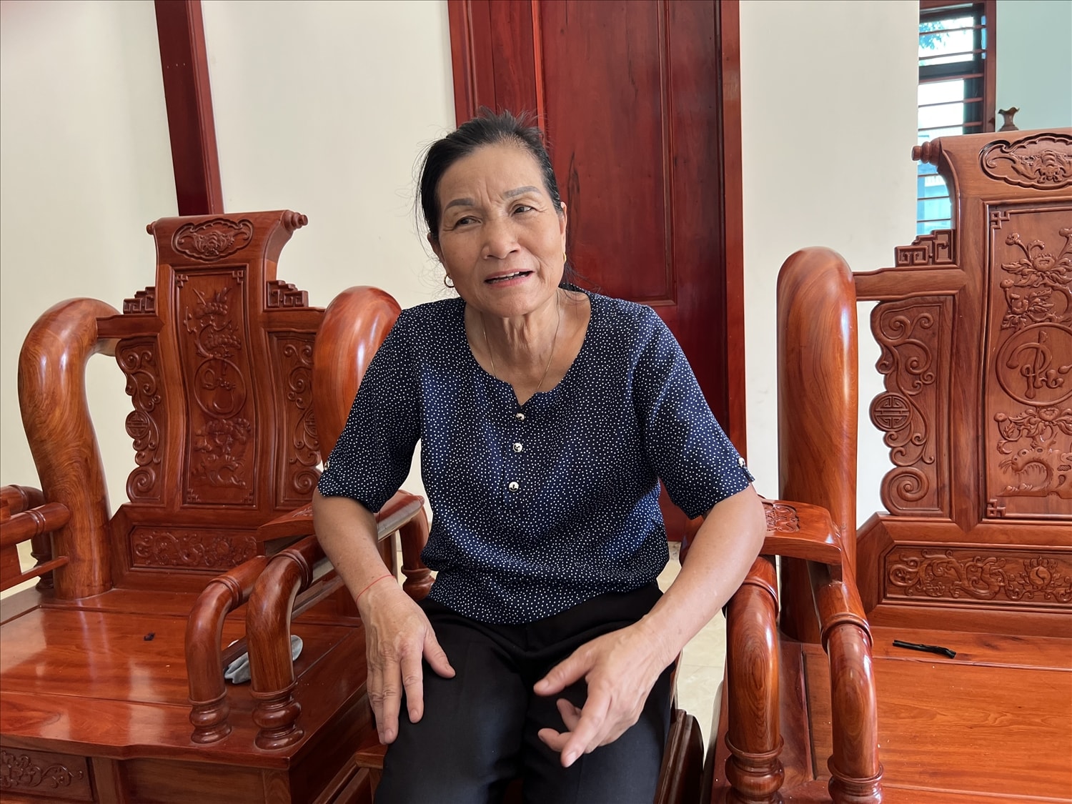 Người có uy tín Ngân Thị Hà: “Bây giờ mới có điều kiện để trả nợ cho bản Xiềng”