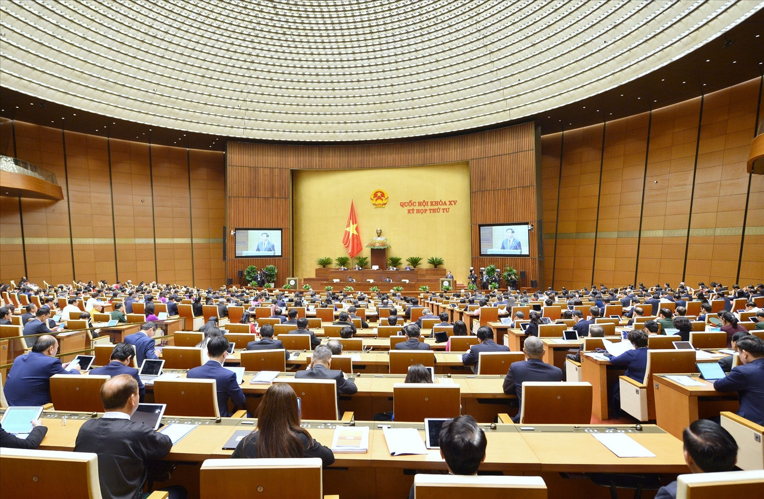 Quang cảnh phiên khai mạc