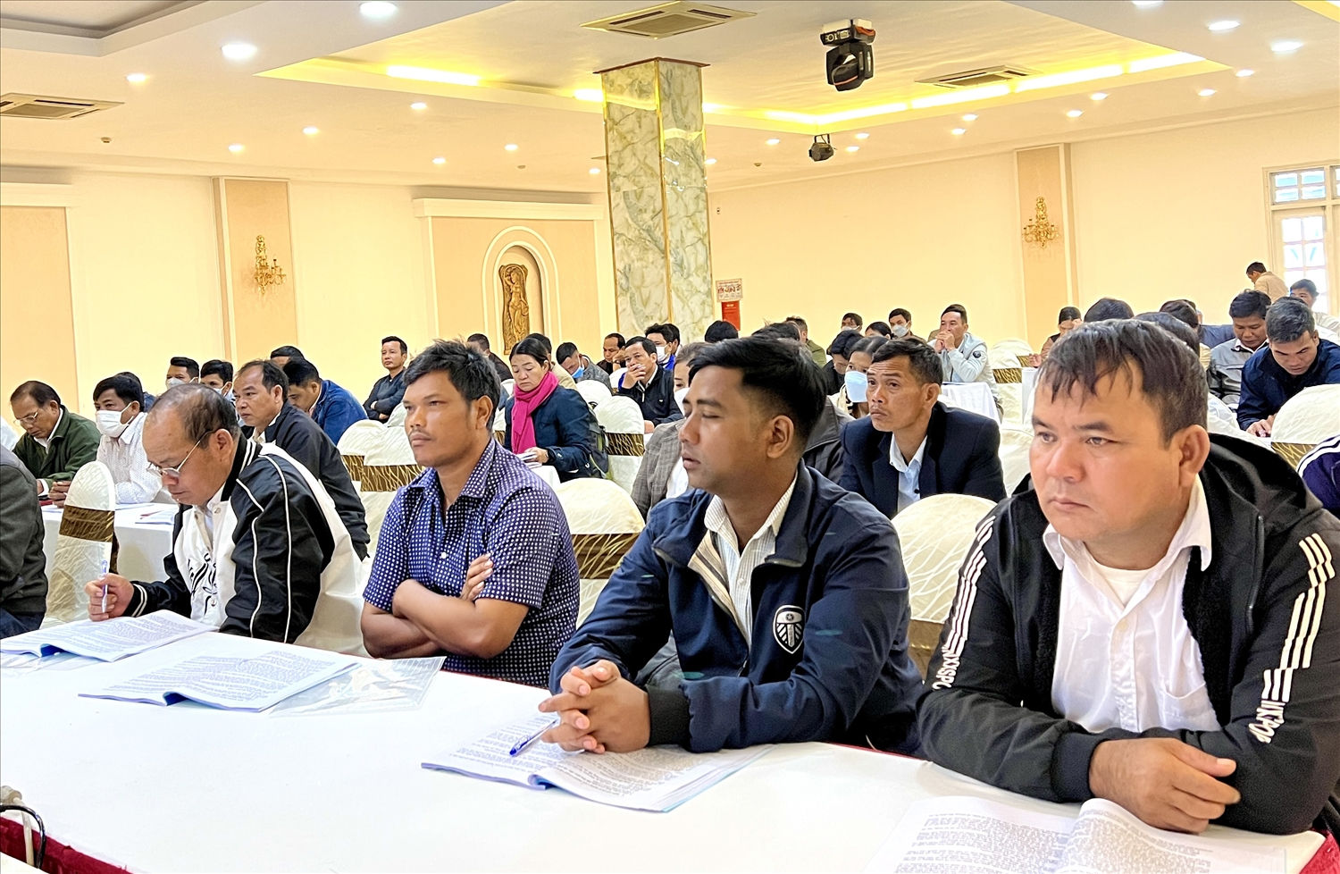Gần 200 học viên là đồng bào DTTS tham dự tại lớp tập huấn