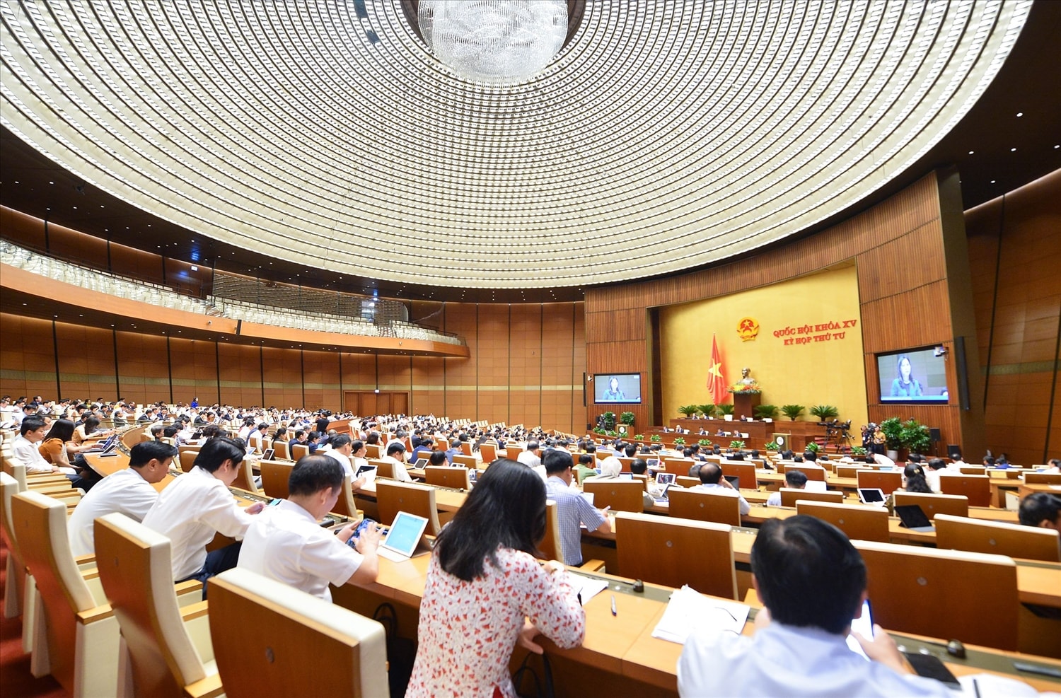 Quang cảnh phiên họp