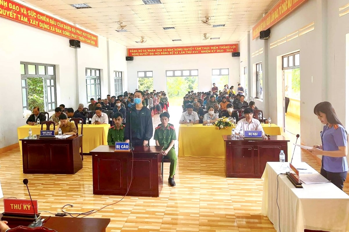 Với hình thức tuyên truyền trực quan sinh động, phiên tòa giả định đã góp phần nâng cao nhận thức pháp luật, phòng chống tảo hôn cho người dân địa phương