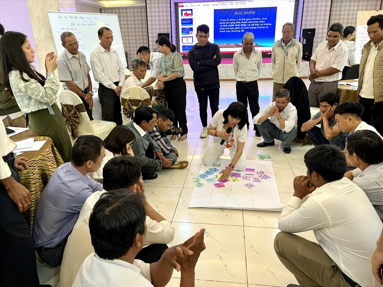 Tham gia lớp tập huấn, đội ngũ tuyên truyền viên được phát huy tối đa hiệu quả trong công tác truyền thông giảm thiểu tảo hôn, HNCHT