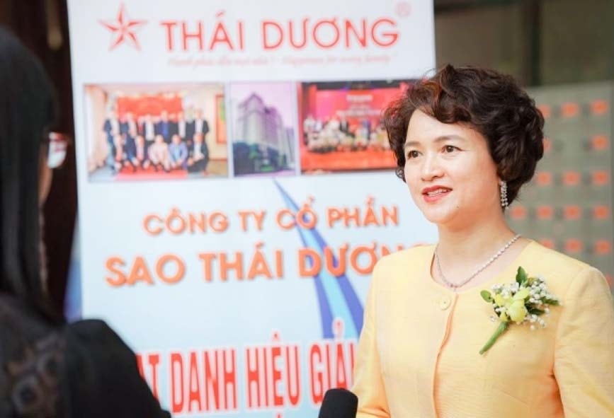 Ths.Ds. Nguyễn Thị Hương Liên - Phó Tổng giám đốc Sao Thái Dương trả lời phỏng vấn Ths.Ds. Nguyễn Thị Hương Liên - Phó Tổng giám đốc Sao Thái Dương trả lời phỏng vấn