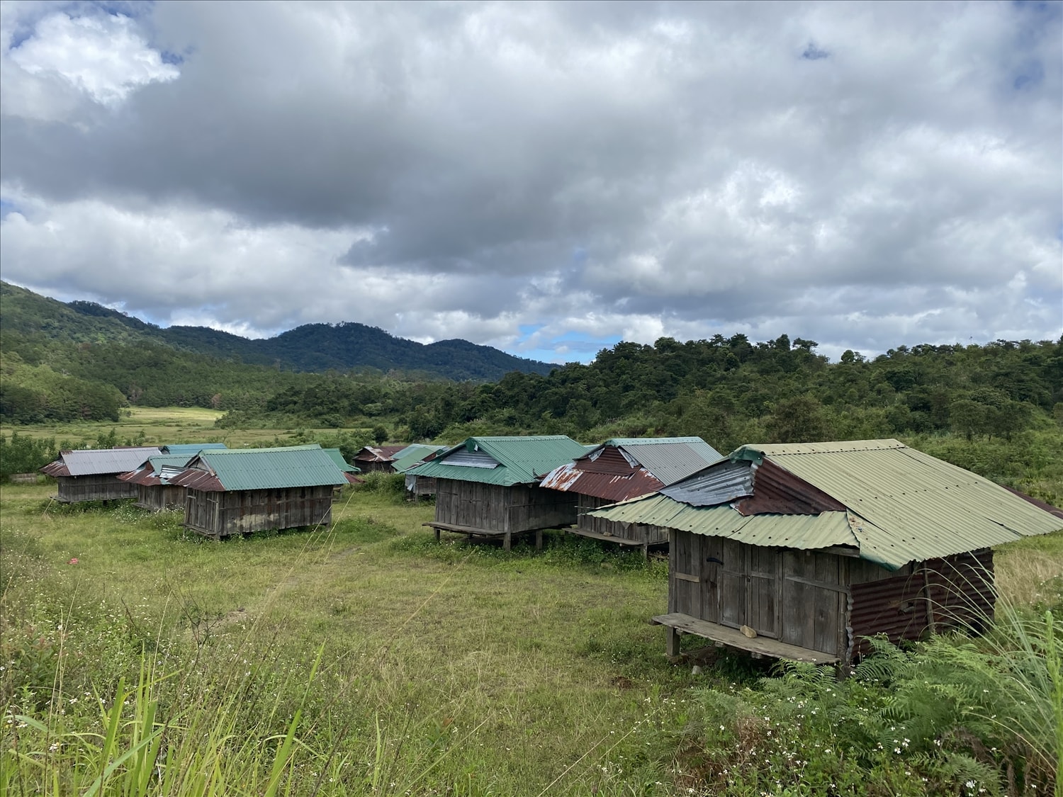 Kho lúa của người Gié Triêng, nơi trước đây bà con thường kiêng kỵ