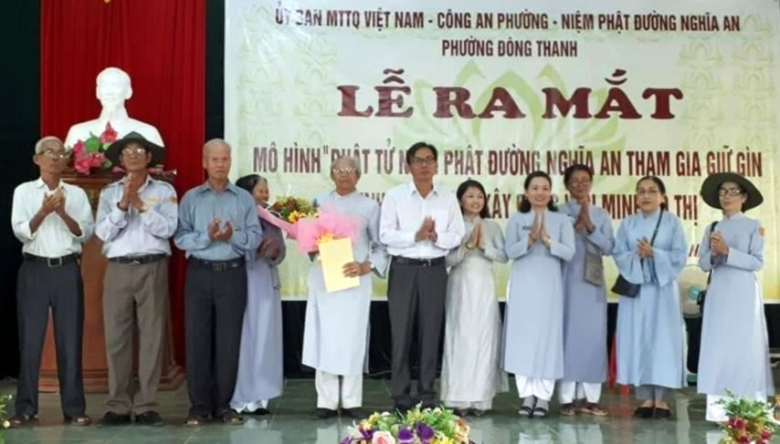 Mô hình nhận được sự hưởng ứng và tham gia của đông đảo phật tử ở TP. Đông Hà, tỉnh Quảng Trị (ảnh minh họa)