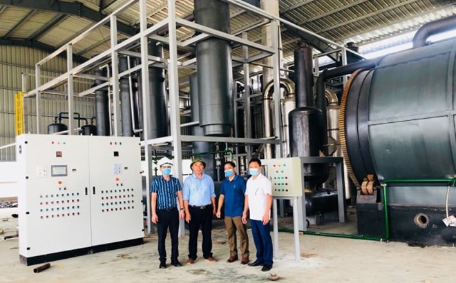 Nhà máy sản xuất dầu FO-R của HTX Thắng Lợi Nhà máy sản xuất dầu FO-R của HTX Thắng Lợi