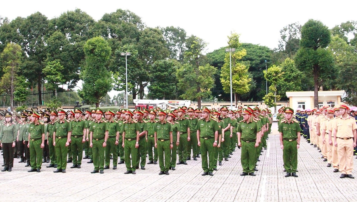 Công an Đắk Lắk đồng loạt ra quân trấn áp tội phạm trước, trong và sau Tết Nguyên đán Quý Mão