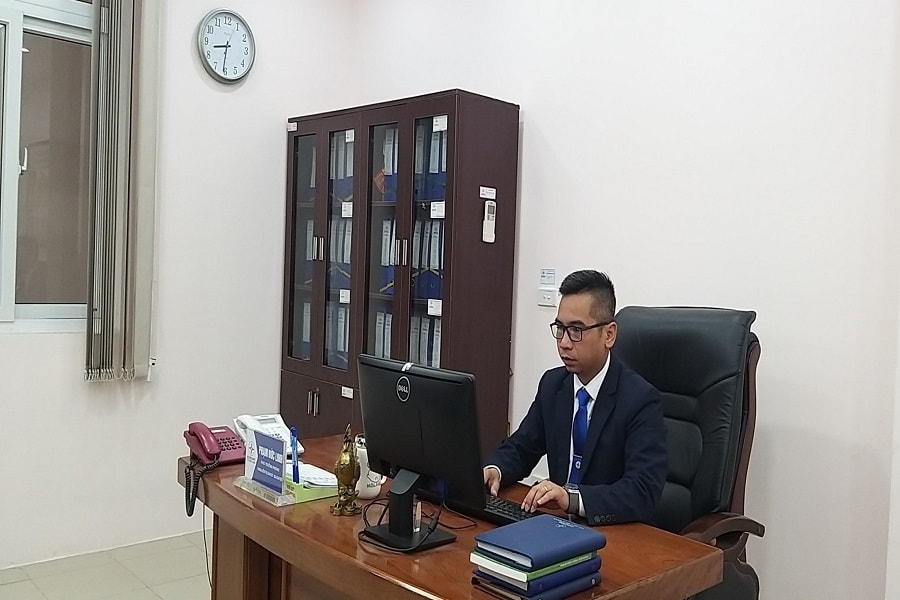 Anh Phạm Đức Linh  người lao động tiêu biểu của Công ty Điện lực Bắc Kạn