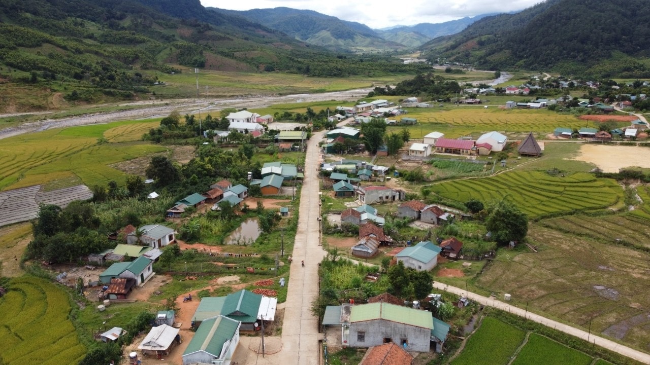 Làng Xốp Dùi hôm nay. Làng Xốp Dùi hôm nay.