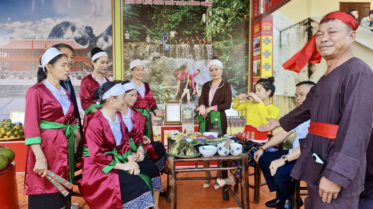 Khu gian hàng giới thiệu về ẩm thực 