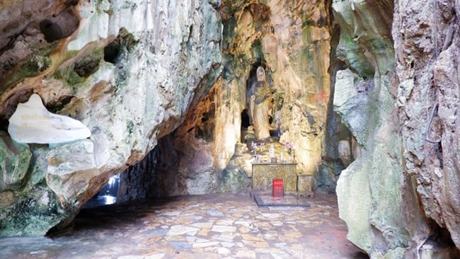 Bia Ma Nhai tại danh thắng Ngũ Hành Sơn, Đà Nẵng được ghi nhận là Di sản tư liệu châu Á - Thái Bình Dương. (Ảnh: Cục Di sản văn hóa)