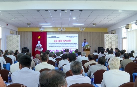 Quang cảnh buổi Tập huấn. Quang cảnh buổi Tập huấn.