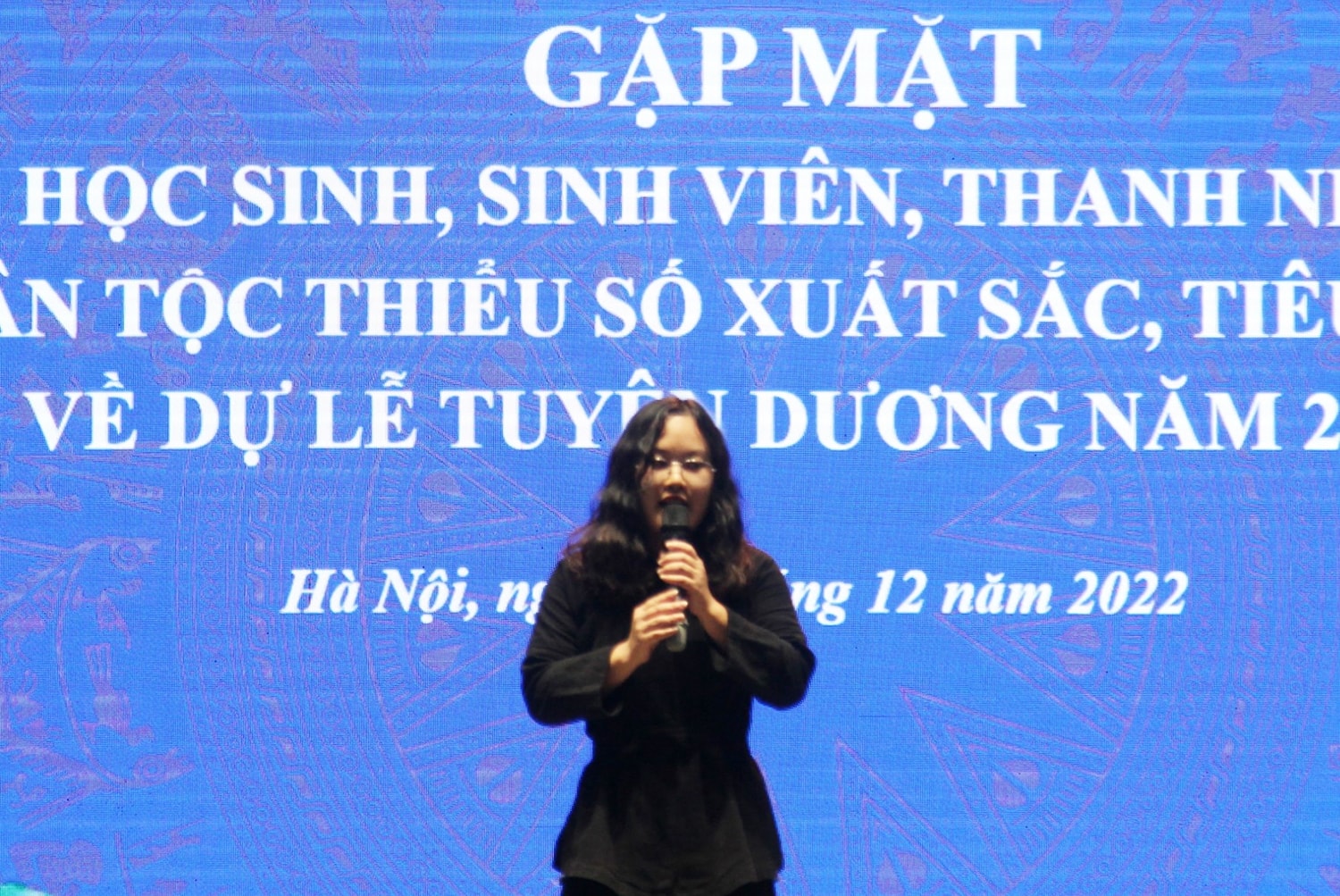 Bộ trưởng, Chủ nhiệm UBDT Hầu A Lềnh gặp mặt Đoàn học sinh, sinh viên, thanh niên DTTS xuất sắc, tiêu biểu năm 2022 8