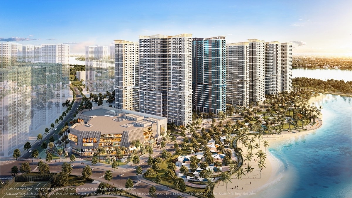 The Beverly nằm kế cận TTTM Vincom Mega Mall, đối diện đại công viên 36ha và 2 sông lớn với tầm view không bị che chắn