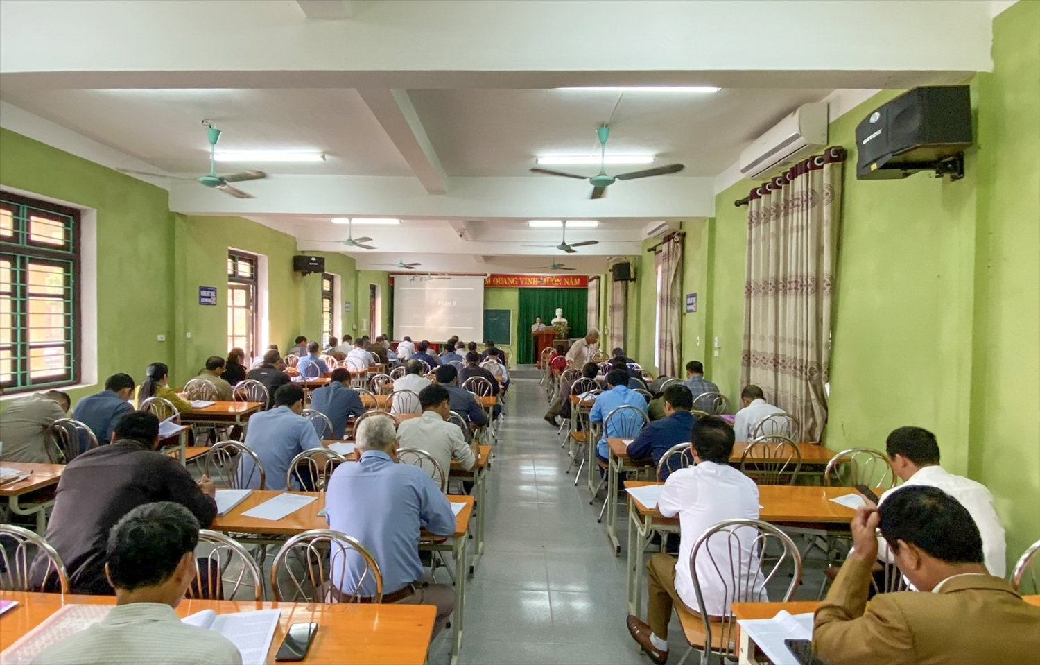 Toàn cảnh lớp tập huấn