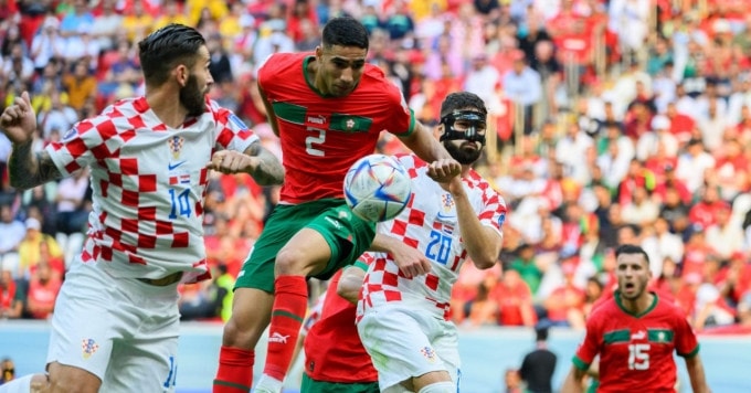 Croatia và Morocco đã hòa nhau trong trận mở màn bảng F World Cup 2022 (Ảnh Internet) Croatia và Morocco đã hòa nhau trong trận mở màn bảng F World Cup 2022 (Ảnh Internet)