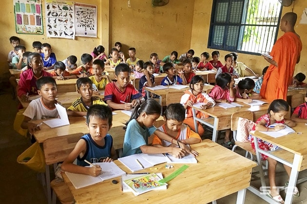 “Gieo chữ” ngày hè. (Ảnh MH) “Gieo chữ” ngày hè. (Ảnh MH)