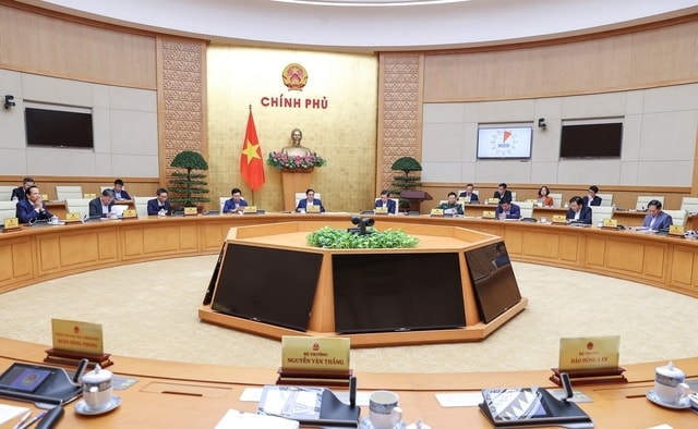 Sau một ngày làm việc khẩn trương, sôi nổi, trách nhiệm, phiên họp đã hoàn thành chương trình đề ra - Ảnh: VGP/Nhật Bắc