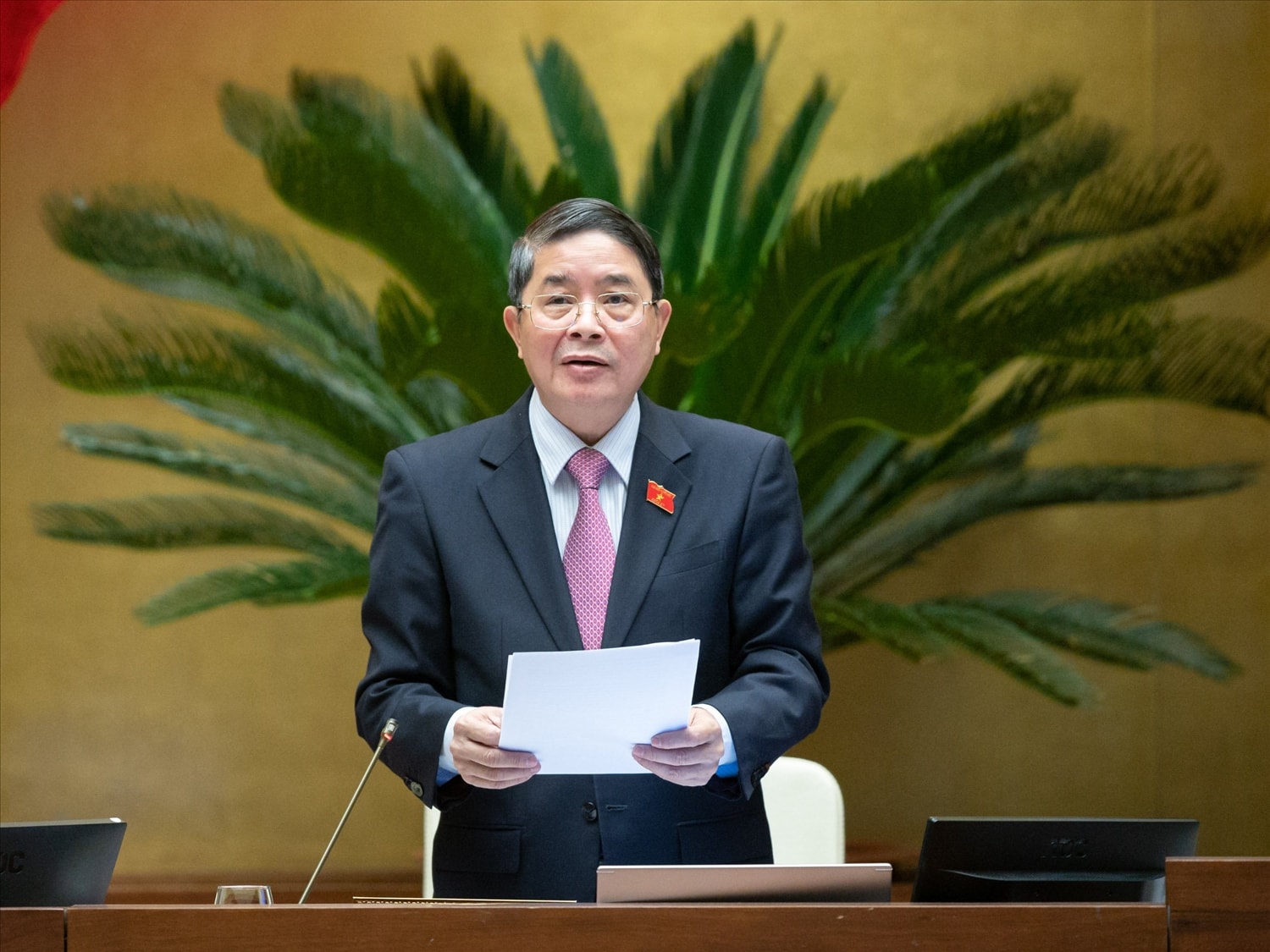 Phó Chủ tịch Quốc hội Nguyễn Đức Hải điều hành phiên thảo luận Phó Chủ tịch Quốc hội Nguyễn Đức Hải điều hành phiên thảo luận