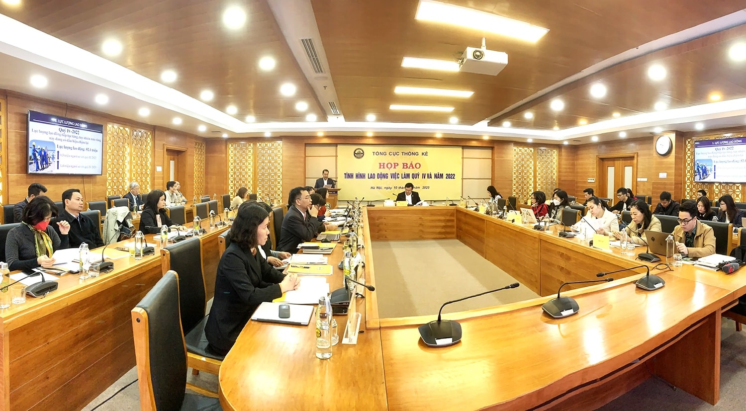 Quang cảnh buổi Họp báo