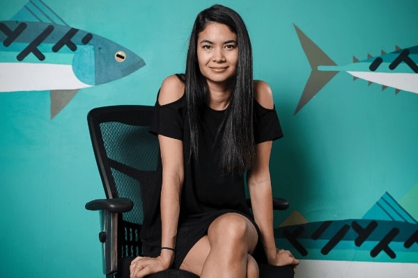 Nữ doanh nhân người Australia Melanie Perkins. Ảnh: peterfisk.com